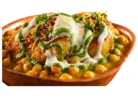 Aloo Tikki Chaat