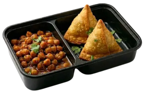 Samosa with Channa